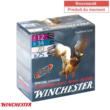 Cartouches Winchester® Acier spécial canard - Cal. 12/70