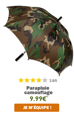 Parapluie camouflage 